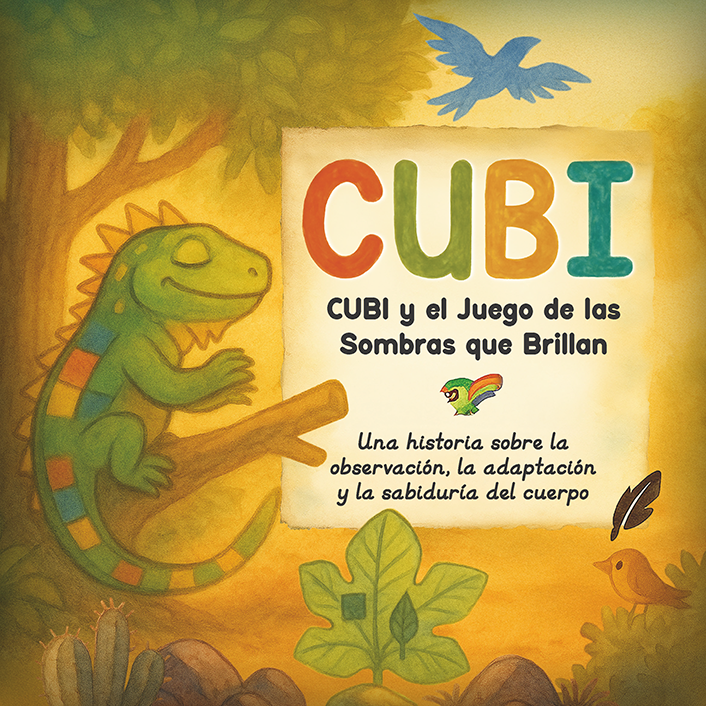 CUBI y el Juego de las Sombras que Brillan